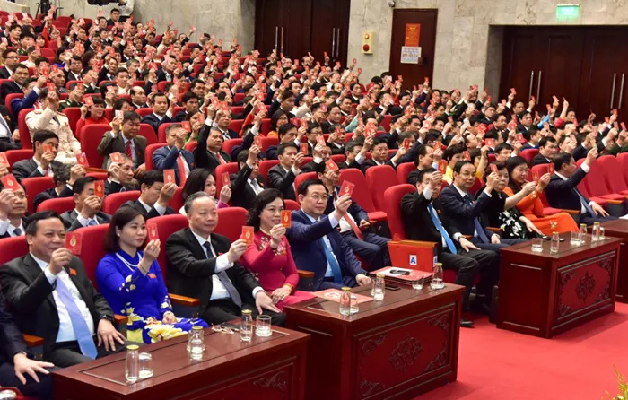 Hôm nay (12/10), khai mạc Đại hội Đảng bộ TP Hà Nội nhiệm kỳ 2020 - 2025 - Ảnh 3. Hôm nay (12/10), khai mạc Đại hội Đảng bộ TP Hà Nội nhiệm kỳ 2020 - 2025 - Ảnh 3.
