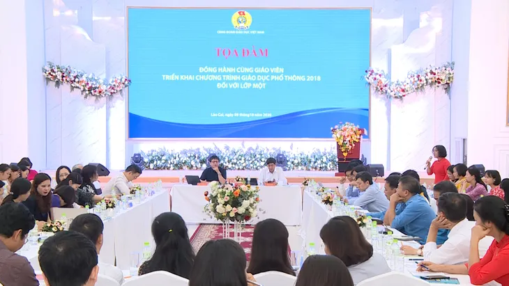 Đồng hành cùng giáo viên triển khai chương trình giáo dục phổ thông 2018 đối với lớp 1 - Ảnh 1. Đồng hành cùng giáo viên triển khai chương trình giáo dục phổ thông 2018 đối với lớp 1 - Ảnh 1.