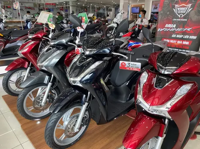 Doanh số xe máy Honda Việt Nam sụt giảm mạnh - Ảnh 1. Doanh số xe máy Honda Việt Nam sụt giảm mạnh - Ảnh 1.