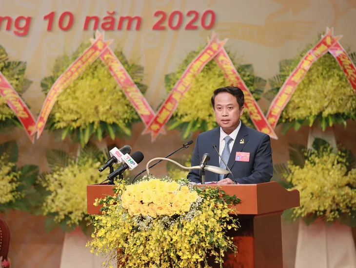 Ông Lê Văn Thành tái đắc cử Bí thư Thành ủy Hải Phòng - Ảnh 2. Ông Lê Văn Thành tái đắc cử Bí thư Thành ủy Hải Phòng - Ảnh 2.