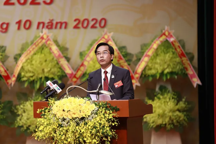 Ông Lê Văn Thành tái đắc cử Bí thư Thành ủy Hải Phòng - Ảnh 3. Ông Lê Văn Thành tái đắc cử Bí thư Thành ủy Hải Phòng - Ảnh 3.