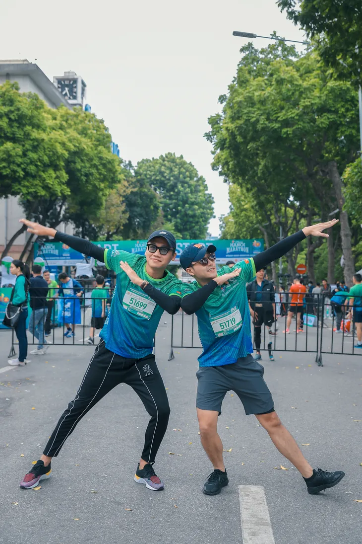 MC Mai Ngọc chạy thi cùng Xuân Nghị, Thanh Sơn - Ảnh 7. MC Mai Ngọc chạy thi cùng Xuân Nghị, Thanh Sơn - Ảnh 7.