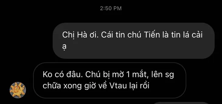 Nhạc sĩ Trần Tiến không bị ung thư, chỉ đi chữa mắt - Ảnh 1. Nhạc sĩ Trần Tiến không bị ung thư, chỉ đi chữa mắt - Ảnh 1.