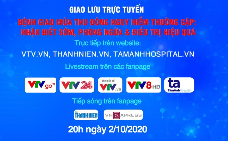 Tư vấn trực tuyến: Bệnh giao mùa thu đông nguy hiểm thường gặp - Ảnh 2. Tư vấn trực tuyến: Bệnh giao mùa thu đông nguy hiểm thường gặp - Ảnh 2.
