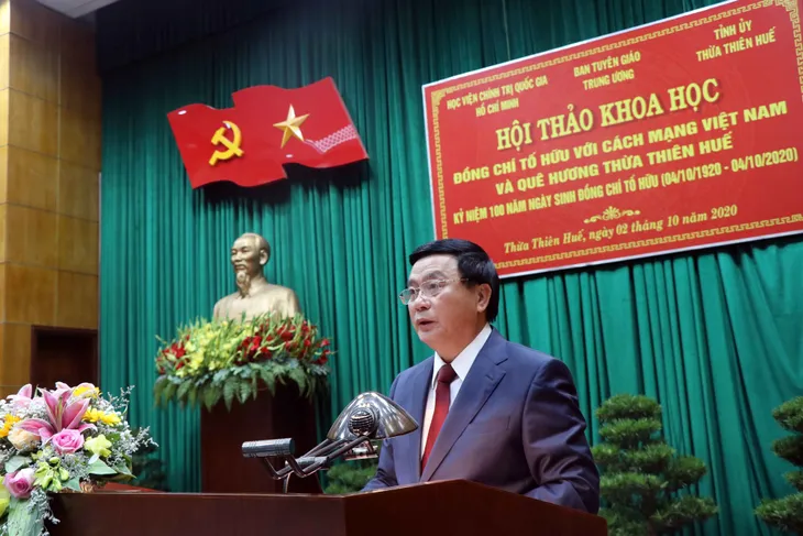 Đồng chí Tố Hữu - Tấm gương đạo đức cách mạng sáng ngời - Ảnh 1.