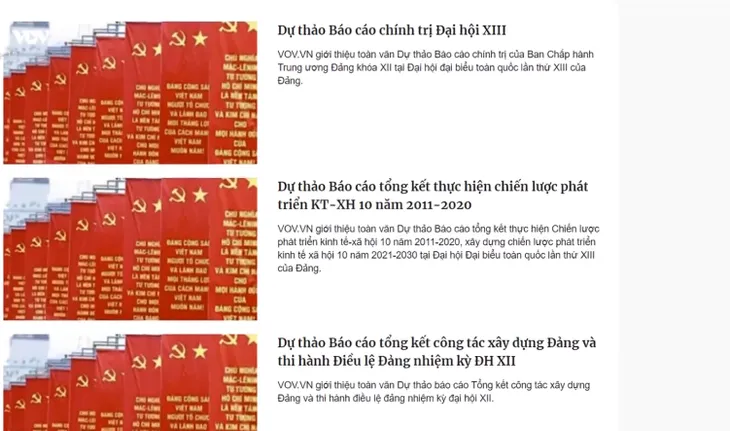 Lấy ý kiến nhân dân về văn kiện Đại hội Đảng XIII cần trách nhiệm, tránh hình thức - Ảnh 1. Lấy ý kiến nhân dân về văn kiện Đại hội Đảng XIII cần trách nhiệm, tránh hình thức - Ảnh 1.