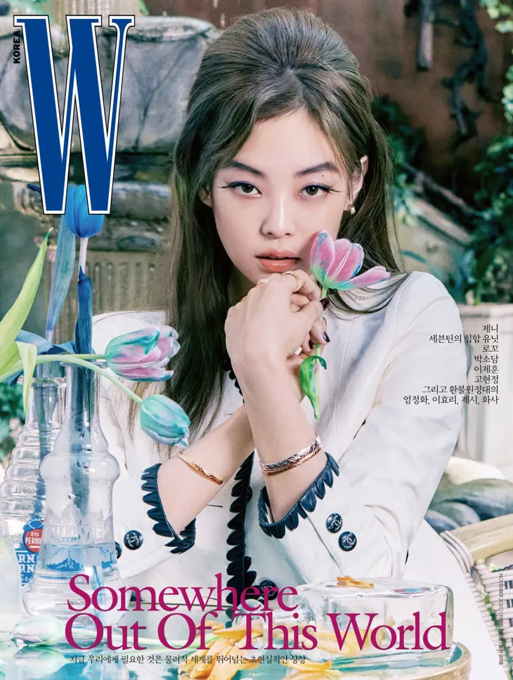 Jennie (BLACKPINK) và bộ phim thời trang trên W - Ảnh 3. Jennie (BLACKPINK) và bộ phim thời trang trên W - Ảnh 3.