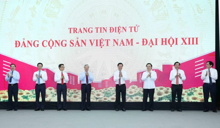 Ra mắt Trang tin điện tử Đảng Cộng sản Việt Nam - Đại hội XIII - Ảnh 2. Ra mắt Trang tin điện tử Đảng Cộng sản Việt Nam - Đại hội XIII - Ảnh 2.