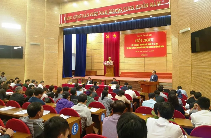 Lãnh đạo Hà Nội đề nghị không để tái diễn tình trạng chặn xe vào bãi rác Nam Sơn - Ảnh 2. Lãnh đạo Hà Nội đề nghị không để tái diễn tình trạng chặn xe vào bãi rác Nam Sơn - Ảnh 2.