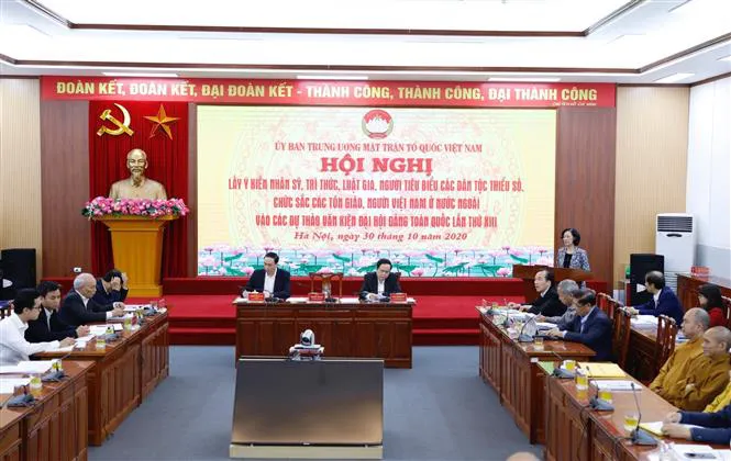 Góp ý dự thảo văn kiện Đại hội XIII: Thể hiện tầm tư duy xa hơn trong quá trình chuẩn bị các dự thảo văn kiện - Ảnh 1. Góp ý dự thảo văn kiện Đại hội XIII: Thể hiện tầm tư duy xa hơn trong quá trình chuẩn bị các dự thảo văn kiện - Ảnh 1.