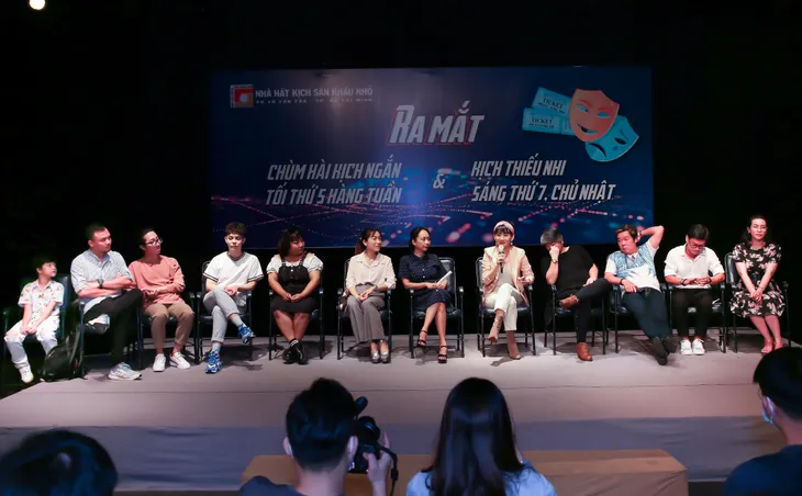NSƯT Mỹ Uyên khởi động chuỗi hài kịch ngắn và kịch thiếu nhi - Ảnh 1. NSƯT Mỹ Uyên khởi động chuỗi hài kịch ngắn và kịch thiếu nhi - Ảnh 1.