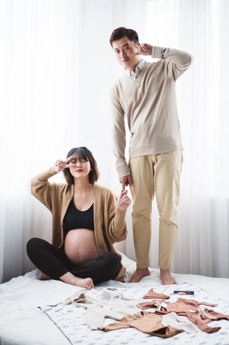 MC Trần Ngọc khoe thêm ảnh bầu dễ thương của vợ - Ảnh 18. MC Trần Ngọc khoe thêm ảnh bầu dễ thương của vợ - Ảnh 18.