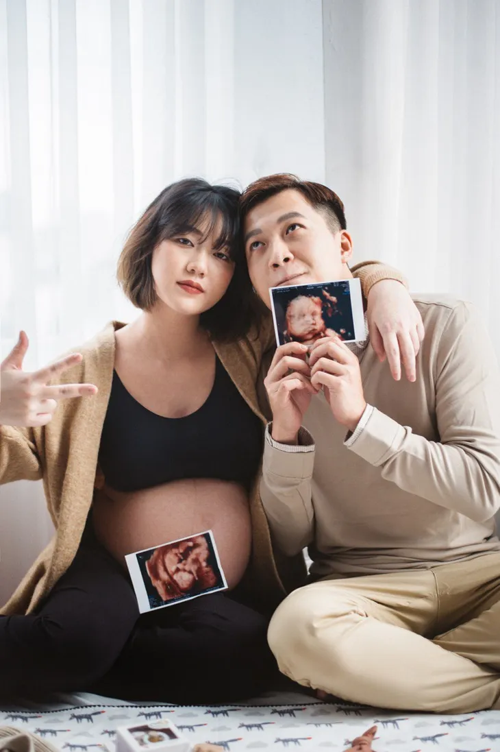 MC Trần Ngọc khoe thêm ảnh bầu dễ thương của vợ - Ảnh 13. MC Trần Ngọc khoe thêm ảnh bầu dễ thương của vợ - Ảnh 13.
