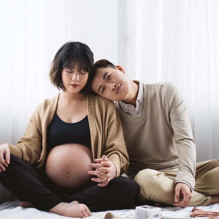 MC Trần Ngọc khoe thêm ảnh bầu dễ thương của vợ - Ảnh 11. MC Trần Ngọc khoe thêm ảnh bầu dễ thương của vợ - Ảnh 11.