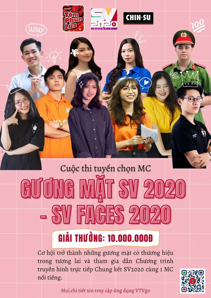 Tương tác cực mạnh trên VTVgo để tìm kiếm gương mặt đại diện SV 2020 - Ảnh 2. Tương tác cực mạnh trên VTVgo để tìm kiếm gương mặt đại diện SV 2020 - Ảnh 2.