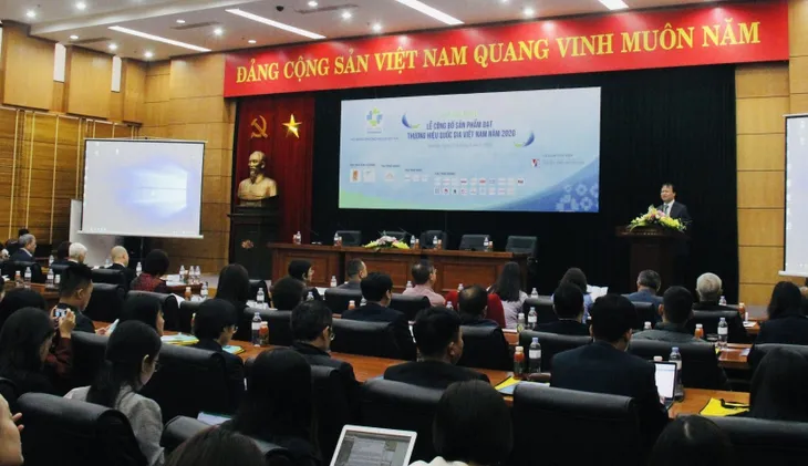 124 doanh nghiệp, 283 sản phẩm đạt Thương hiệu Quốc gia Việt Nam 2020 - Ảnh 1. 124 doanh nghiệp, 283 sản phẩm đạt Thương hiệu Quốc gia Việt Nam 2020 - Ảnh 1.