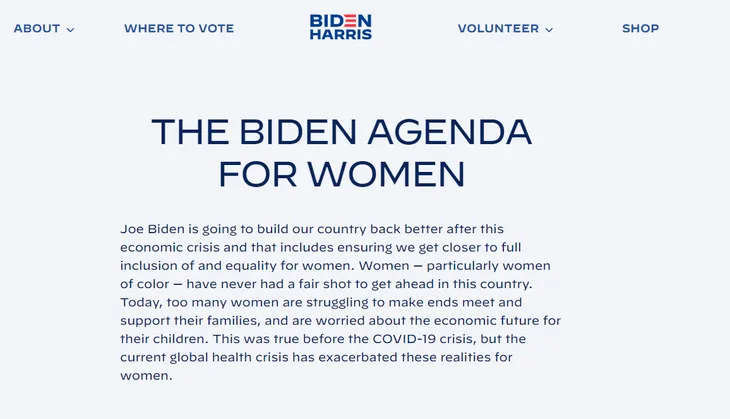 Nữ quyền có giúp liên danh Biden-Harris chiến thắng hay không? - Ảnh 4. Nữ quyền có giúp liên danh Biden-Harris chiến thắng hay không? - Ảnh 4.