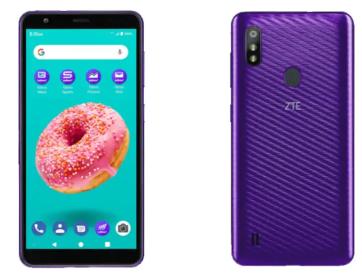 Yahoo! bất ngờ ra mắt smartphone màu tím giá rẻ - Ảnh 1. Yahoo! bất ngờ ra mắt smartphone màu tím giá rẻ - Ảnh 1.
