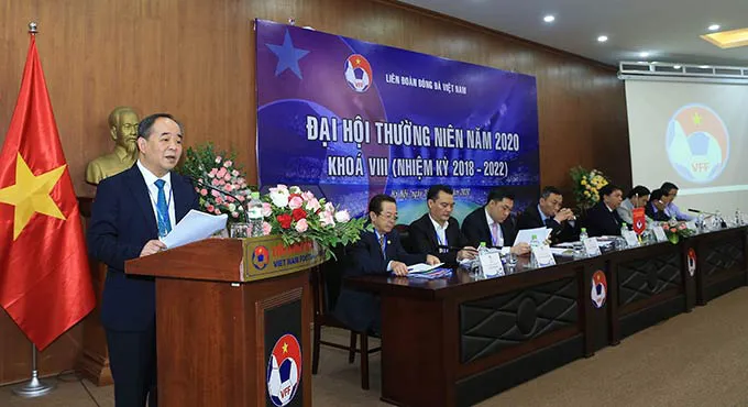 Khai mạc Đại hội thường niên VFF năm 2020 khoá VIII - Ảnh 1. Khai mạc Đại hội thường niên VFF năm 2020 khoá VIII - Ảnh 1.