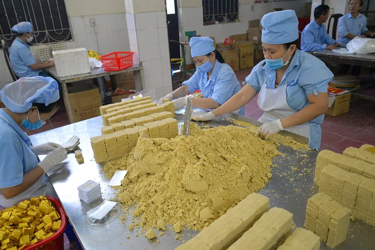 Bánh đậu xanh xuất sang Nhật - Ảnh 2. Bánh đậu xanh xuất sang Nhật - Ảnh 2.