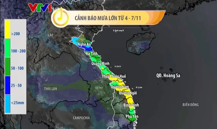 Bão số 10 có thể mạnh lên, gây mưa to diện rộng ở miền Trung - Ảnh 3. Bão số 10 có thể mạnh lên, gây mưa to diện rộng ở miền Trung - Ảnh 3.