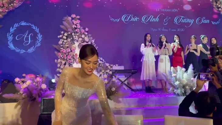 Đám cưới Tường San: Dàn Hoa hậu quy tụ, Đỗ Mỹ Linh bắt được hoa cưới? - Ảnh 5. Đám cưới Tường San: Dàn Hoa hậu quy tụ, Đỗ Mỹ Linh bắt được hoa cưới? - Ảnh 5.
