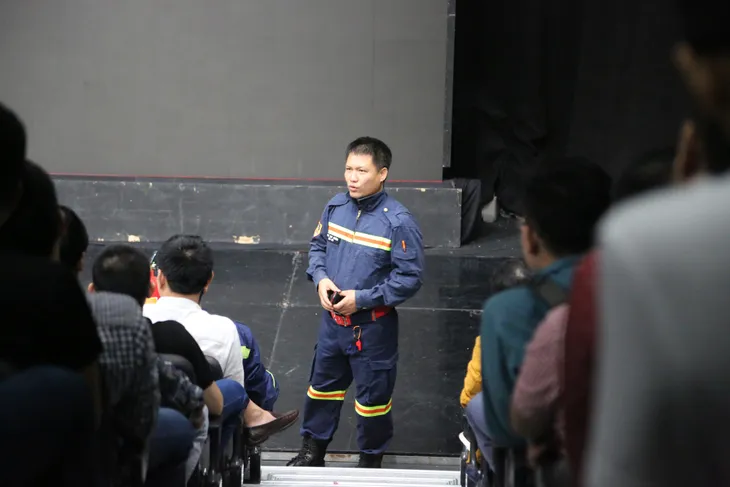 Khai mạc lớp tập huấn nghiệp vụ phòng cháy chữa cháy năm 2020 tại Đài THVN - Ảnh 4. Khai mạc lớp tập huấn nghiệp vụ phòng cháy chữa cháy năm 2020 tại Đài THVN - Ảnh 4.