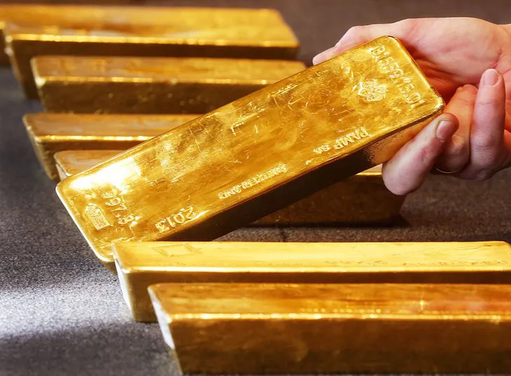 Giá vàng tiếp tục tăng mạnh phiên đầu tuần - Ảnh 1. Giá vàng tiếp tục tăng mạnh phiên đầu tuần - Ảnh 1.