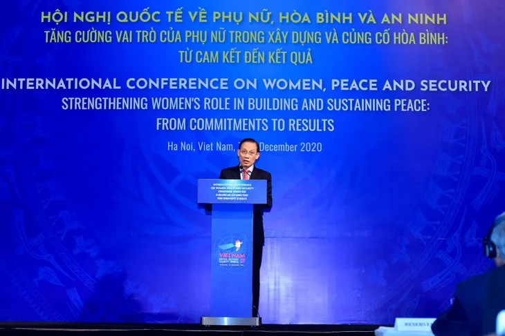Tăng cường vai trò của phụ nữ trong xây dựng và củng cố hòa bình - Ảnh 1.