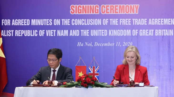 Việt Nam - Vương quốc Anh kết thúc đàm phán hiệp định thương mại song phương - Ảnh 1. Việt Nam - Vương quốc Anh kết thúc đàm phán hiệp định thương mại song phương - Ảnh 1.
