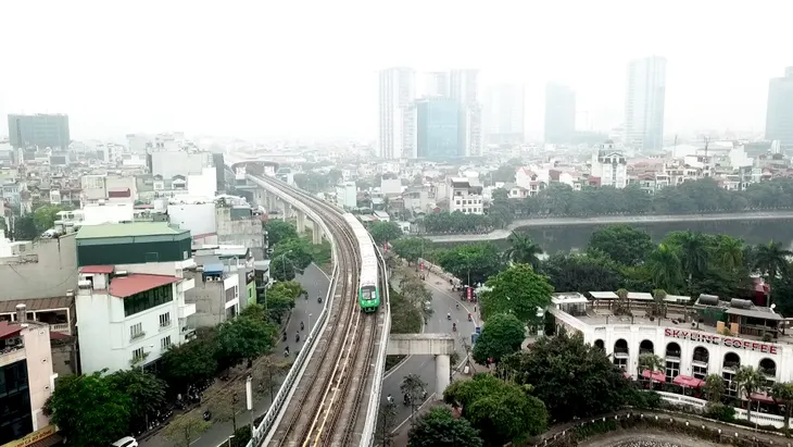 Tàu Cát Linh - Hà Đông chạy thử trong 20 ngày - Ảnh 7. Tàu Cát Linh - Hà Đông chạy thử trong 20 ngày - Ảnh 7.