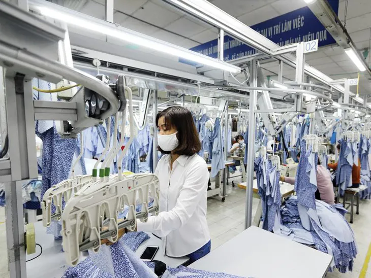 Việt Nam - Hàn Quốc ký thỏa thuận cộng gộp xuất xứ sản phẩm dệt may - Ảnh 1. Việt Nam - Hàn Quốc ký thỏa thuận cộng gộp xuất xứ sản phẩm dệt may - Ảnh 1.