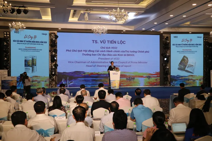 Lần đầu tiên ĐBSCL có báo cáo kinh tế thường niên - Ảnh 1. Lần đầu tiên ĐBSCL có báo cáo kinh tế thường niên - Ảnh 1.