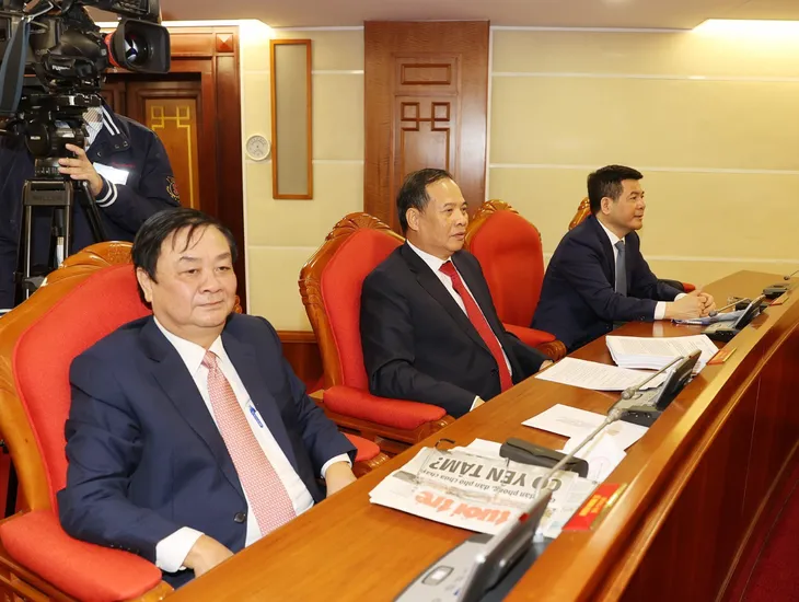 ẢNH: Khai mạc Hội nghị lần thứ 14 Ban Chấp hành Trung ương Đảng Cộng sản Việt Nam khóa XII - Ảnh 18.