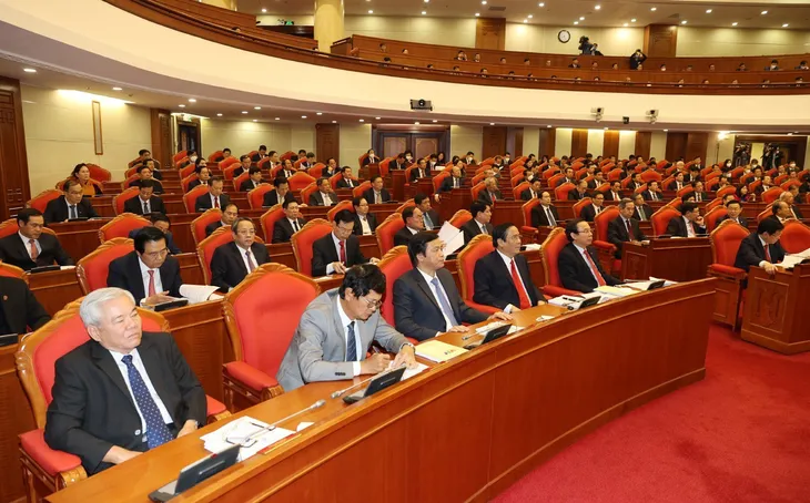 ẢNH: Khai mạc Hội nghị lần thứ 14 Ban Chấp hành Trung ương Đảng Cộng sản Việt Nam khóa XII - Ảnh 11.