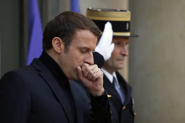 Tổng thống Pháp Emmanuel Macron mắc COVID-19 - Ảnh 1. Tổng thống Pháp Emmanuel Macron mắc COVID-19 - Ảnh 1.