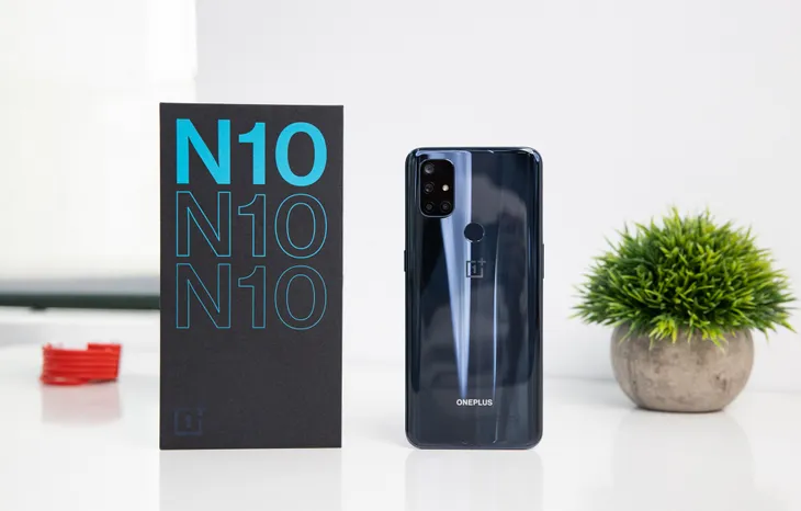 Cận cảnh OnePlus Nord N10 5G: Chip Snapdragon 690 5G, RAM 6GB, màn hình 90Hz, sạc nhanh 30W - Ảnh 1.