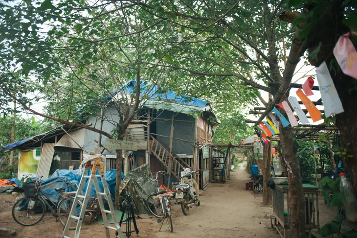 Mùa đông giá buốt nơi xóm ngụ cư ở bãi giữa sông Hồng - Ảnh 2. Mùa đông giá buốt nơi xóm ngụ cư ở bãi giữa sông Hồng - Ảnh 2.