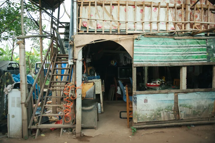 Mùa đông giá buốt nơi xóm ngụ cư ở bãi giữa sông Hồng - Ảnh 3. Mùa đông giá buốt nơi xóm ngụ cư ở bãi giữa sông Hồng - Ảnh 3.