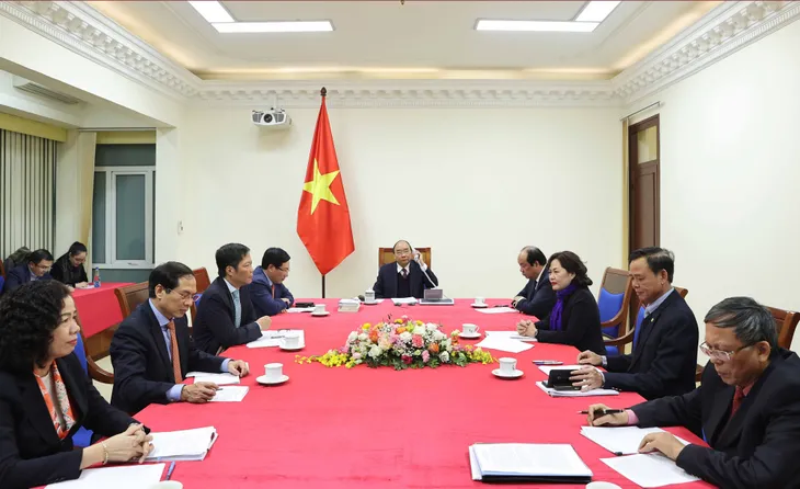 Thủ tướng Nguyễn Xuân Phúc chúc mừng Hoa Kỳ phát triển thành công 2 loại vaccine COVID-19 - Ảnh 1. Thủ tướng Nguyễn Xuân Phúc chúc mừng Hoa Kỳ phát triển thành công 2 loại vaccine COVID-19 - Ảnh 1.