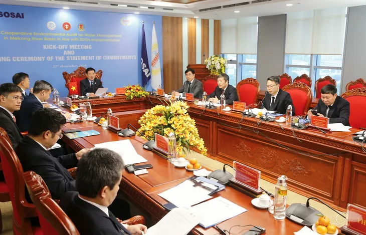 Việt Nam chủ trì kiểm toán chung quản lý nguồn nước lưu vực sông Mekong - Ảnh 2. Việt Nam chủ trì kiểm toán chung quản lý nguồn nước lưu vực sông Mekong - Ảnh 2.