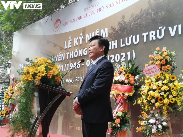 Kỷ niệm 75 năm Ngày truyền thống ngành lưu trữ Việt Nam - Ảnh 3. Kỷ niệm 75 năm Ngày truyền thống ngành lưu trữ Việt Nam - Ảnh 3.