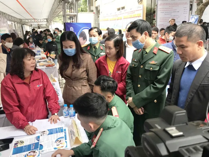 Gần 1.400 chỉ tiêu việc làm cho bộ đội xuất ngũ năm 2020 - Ảnh 4. Gần 1.400 chỉ tiêu việc làm cho bộ đội xuất ngũ năm 2020 - Ảnh 4.