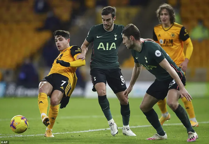 Wolverhampton 1-1 Tottenham: Spurs mất điểm phút cuối - Ảnh 4. Wolverhampton 1-1 Tottenham: Spurs mất điểm phút cuối - Ảnh 4.
