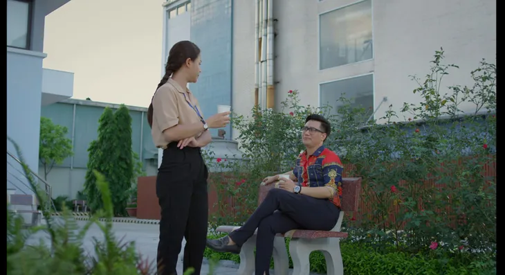 Ngắm gu thời trang bánh bèo ngoài đời của nữ chính Hướng dương ngược nắng - Ảnh 2. Ngắm gu thời trang bánh bèo ngoài đời của nữ chính Hướng dương ngược nắng - Ảnh 2.