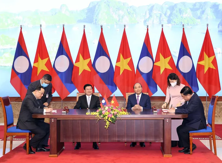 Kỳ họp Ủy ban liên Chính phủ Việt Nam - Lào đạt kết quả chưa từng có - Ảnh 2. Kỳ họp Ủy ban liên Chính phủ Việt Nam - Lào đạt kết quả chưa từng có - Ảnh 2.