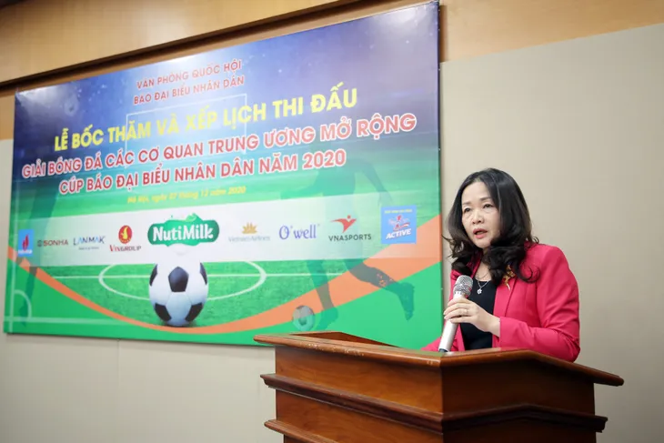 12 đội tham dự Giải bóng đá các cơ quan Trung ương mở rộng - Ảnh 1.