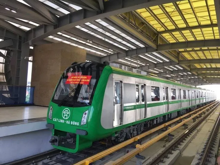 Đường sắt Cát Linh - Hà Đông vận hành thế nào sau 3 ngày thử nghiệm? - Ảnh 1. Đường sắt Cát Linh - Hà Đông vận hành thế nào sau 3 ngày thử nghiệm? - Ảnh 1.