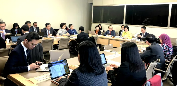 Phái đoàn Việt Nam chủ trì Ủy ban điều phối ASEAN tại Geneve về công tác của WTO - Ảnh 1. Phái đoàn Việt Nam chủ trì Ủy ban điều phối ASEAN tại Geneve về công tác của WTO - Ảnh 1.