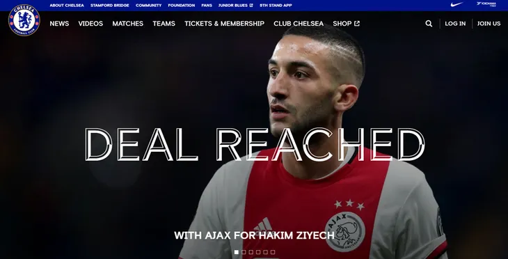 CHÍNH THỨC: Chelsea chiêu mộ thành công Hakim Ziyech - Ảnh 1. CHÍNH THỨC: Chelsea chiêu mộ thành công Hakim Ziyech - Ảnh 1.